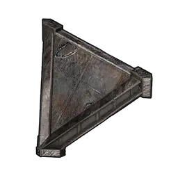 Metal Slanted Corner Roof (Inverted)