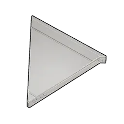 Clean Slanted Corner Roof (Inverted)