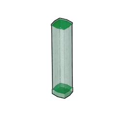Glass pillar