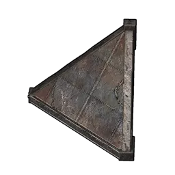 Metal Slanted Triangular Roof