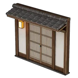 Japanese-Style Door A