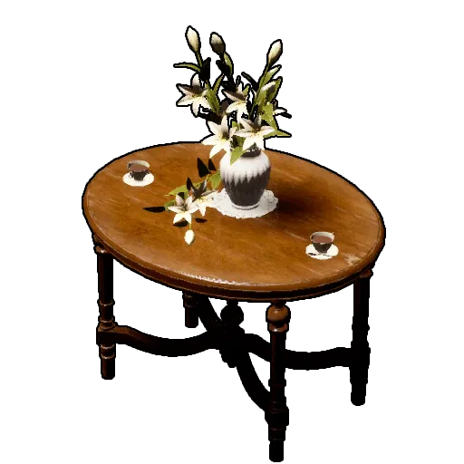 Antique Round Table