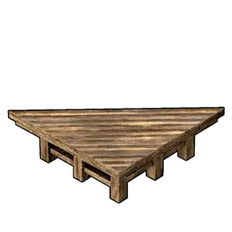 Wooden Triangular Foundation