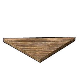 Wooden Triangular Roof
