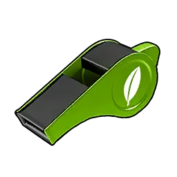 Grass Support Whistle +1