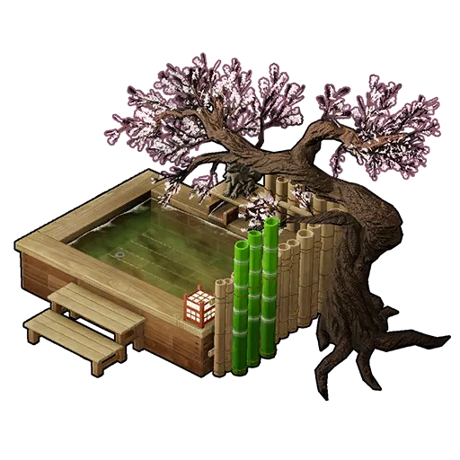 Japanese-Style Hot Spring